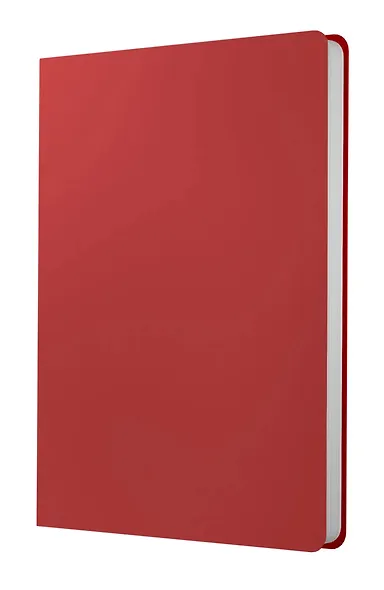 Ежедневник недат. А5 152л "Paragraph" красный, 7Б, тв.переплет, иск.кожа, покрытие Soft Touch, скругл.углы, тонир.блок, ляссе, инд.уп - фото 1