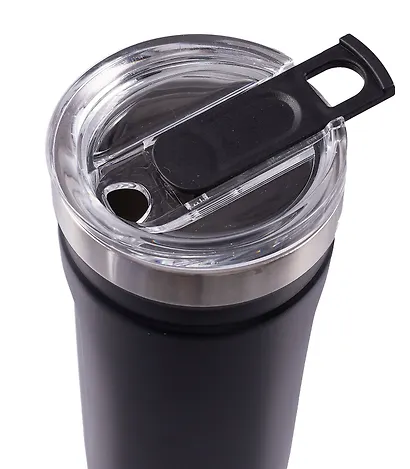 Термостакан Черный (пластик/металл) (710мл) (12-07599-M8) - фото 4