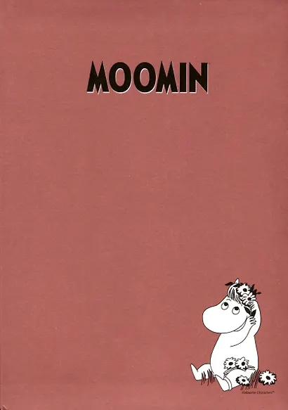 Книга для записей А5 128л кл. "Муми-тролли" интегр.обл., софт-тач ламинация, выб.УФ-лак - фото 1