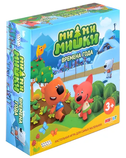 Настольная игра "Ми-ми-мишки. Времена года" - фото 10