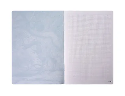 Тетрадь А4 40 листов, клетка, "Floreale. Smoky Sky" - фото 3