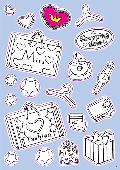 Активити-наклейки для девочек - фото 8