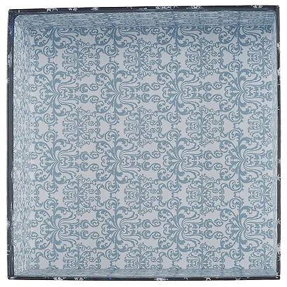 Коробка подарочная "Snowflaces" 20*20*9,5см, Новый год, картон - фото 2