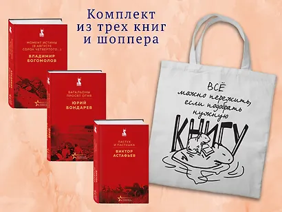 Набор "Великие книги Великой Победы" (из 3-х книг с шоппером) - фото 2
