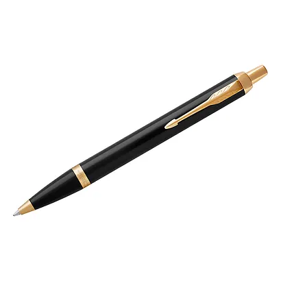 Ручка подарочная шариковая синяя, IM Black CT, Parker - фото 6