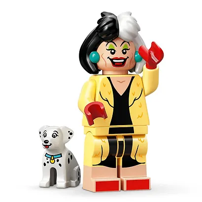 43277 Конструктор детский LEGO Disney Машина Круэллы Де Виль, 378 деталей, возраст 9+ - фото 7