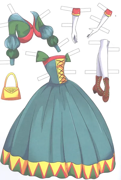 ВЫРЕЗАЛКА-НАРЯЖАЛКА. КРАСАВИЦА И ЧУДОВИЩЕ - фото 2