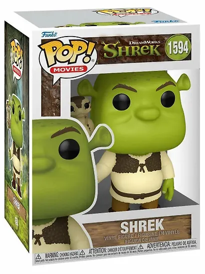 Фигурка Funko POP! Movies Shrek DW 30th Shrek w/Snake (1594) (Fun81176) - фото 2