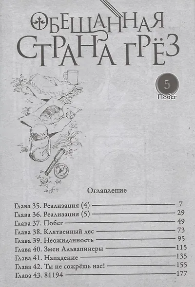 Обещанная страна грез . Книга 3 (Том 5, 6) (Обещанный Неверленд). Манга - фото 2