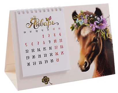 Календарь 2026г 216*147 "Заходи на меня посмотреть" настольный, домик - фото 3