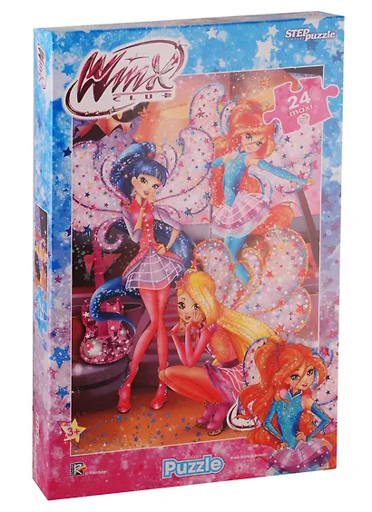 Пазл Winx Step puzzle maxi 24эл - фото 1