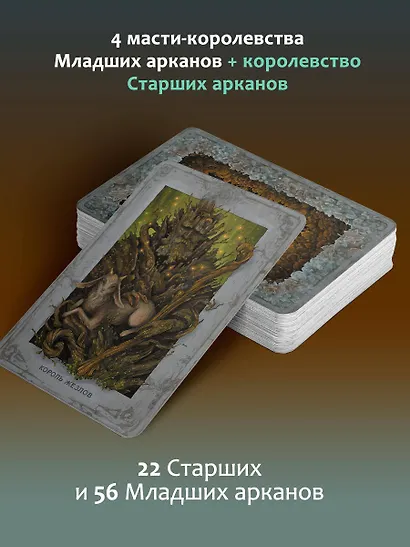 Таро «Мистическое колесо года» (78 карт+инструкция) - фото 4