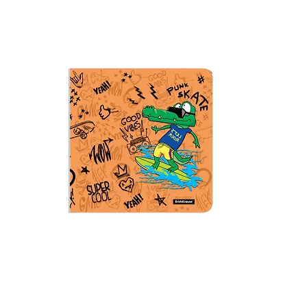 Обложки 12шт д/учебников "Funny Monsters" клеев.край, клапан в край, 232*440мм, 80мкм, ассорти, ErichKrause - фото 4