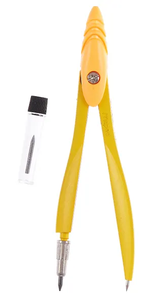 Циркуль школьный 120мм " NEON STUDY", с запасн.грифелем, металлический, ассорти, пластик.футляр, подвес, Maped - фото 9