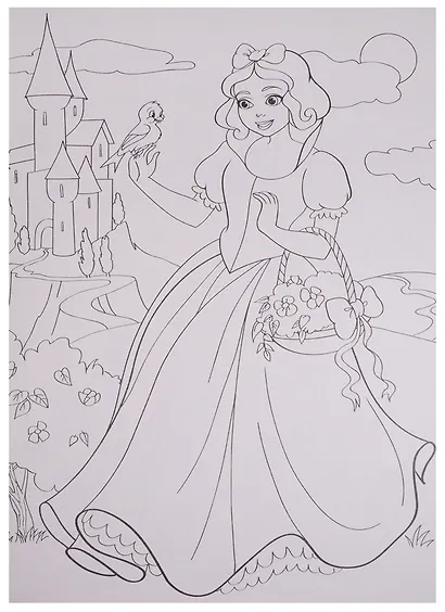 МАКСИ-РАСКРАСКА. ОДНАЖДЫ В СКАЗКЕ - фото 5