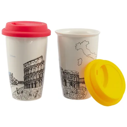 Термостакан Рим в пластиковой упаковке (115-05) - фото 2