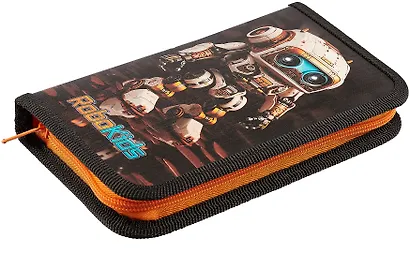 Пенал 1отд. "Робо" 19*11,5см, молния, глянц. ламин., таблица умножения, инд.уп. - фото 2