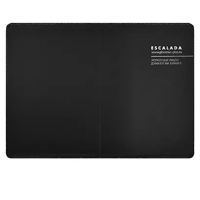 Ежедневник недат. А5+ 160л 175*245 "Аллигатор" черный, кожзам, тв.переплет, обл.поролон, блинтовое тиснение, офсет, ляссе, подар.упаковка - фото 3