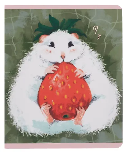 Тетрадь в клетку "Хомяки", 48 листов, в ассортименте - фото 5