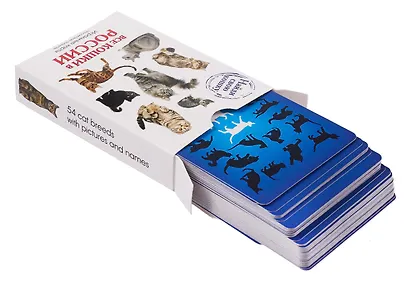 Игральные карты сувенирные «Все кошки в России» 54 карты - фото 2