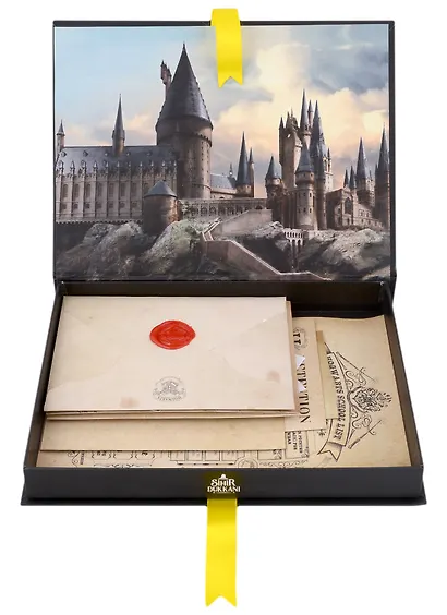 Подарочный набор Гарри Поттер Пригласительное письмо из Хогвартс (13 предметов) (Leet001) (коробка) - фото 3