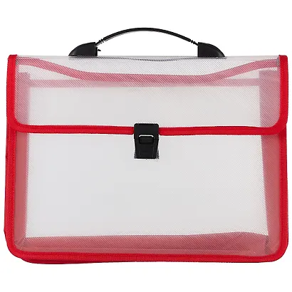 Папка-портфель «Красный», 2 отделения - фото 1