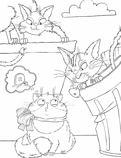 Кот и вот. Книга + раскраска (комплект из 2-х книг) - фото 10