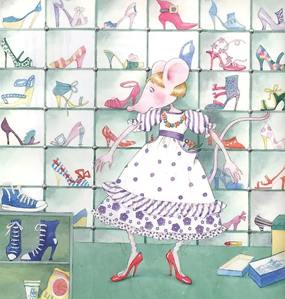 Мышь Гликерия Цветные и полосатые дни (илл. Калайда) (4 изд) Сабитова - фото 5