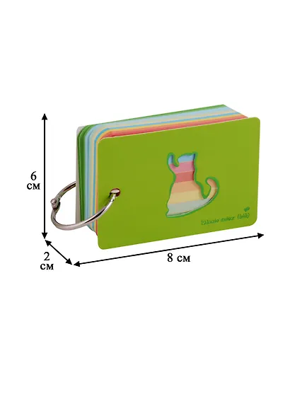 Карточки для записи иностранных слов Asac, 140 штук, в ассортименте - фото 7