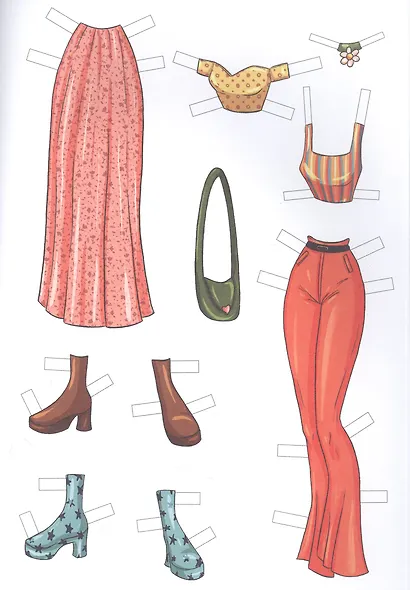 ВЫРЕЖИ КУКЛУ АНИМЕ. АНИМЕ КУКОЛКИ. НАРЯДИ МЕНЯ - фото 3