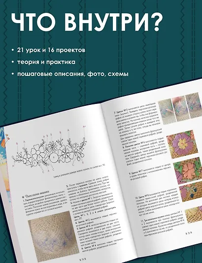 Научись вышивать за 21 день. Пошаговое руководство и 16 проектов в разных техниках - фото 5