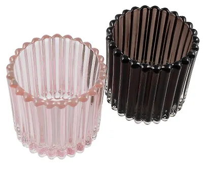 Подсвечник-стакан (стекло) (8х8) - фото 3