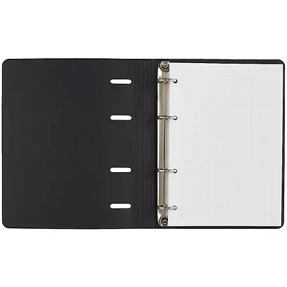 Тетрадь на кольцах в клетку Listoff, "Black style. 3", 120 листов - фото 2