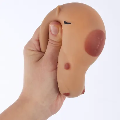 Набор Антистресс мяшка Утка в жилетке желтая+Антистресс мяшка Капибара (упаковка) (15-2255-8788) - фото 7