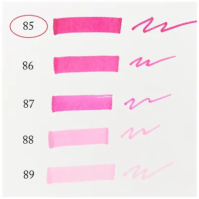 Маркер художественный "Сонет" пурпурный, двухсторон., тонк. и широк.долото, Сонет - фото 3