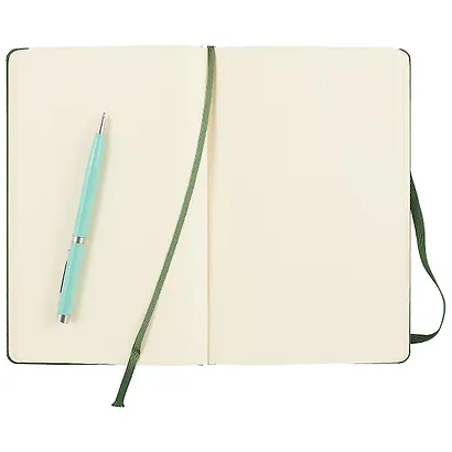 Записная книжка Moleskin Classic Large, зелёная, 120 листов, А5 - фото 3