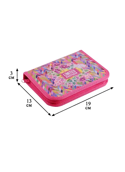 Пенал 1отд. "Букетик" 190*130, молния, лам.картон - фото 3