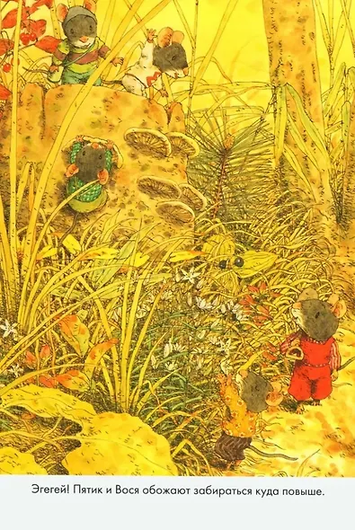 Зимний комплект. 14 лесных мышей: Сладкая картошка. Парад грибов. Зимний день. Новый год (комплект из 4 книг) - фото 4