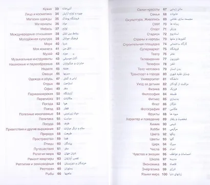 Персидский язык.Тематический словарь.Компактное издание - фото 4