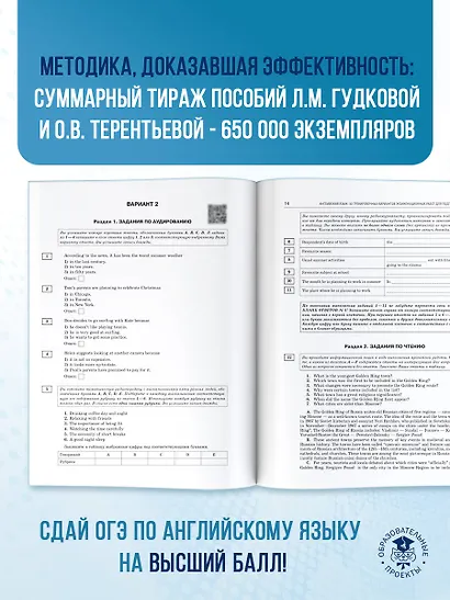 ОГЭ-2026. Английский язык. 30 тренировочных вариантов экзаменационных работ для подготовки к основному государственному экзамену - фото 8