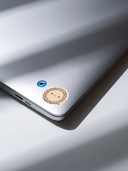 Набор наклеек Глаза и мордочки - фото 7