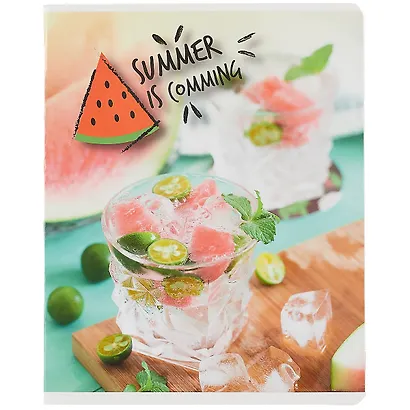 Тетрадь общая «Hot summer» в ассортименте, 48 листов в линейку, А5 - Academy Style - фото 4