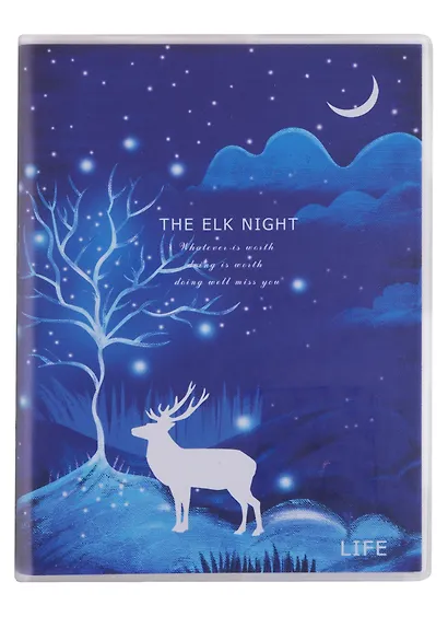 Ежедневник «The elk's night», недатированный, А6 - фото 1