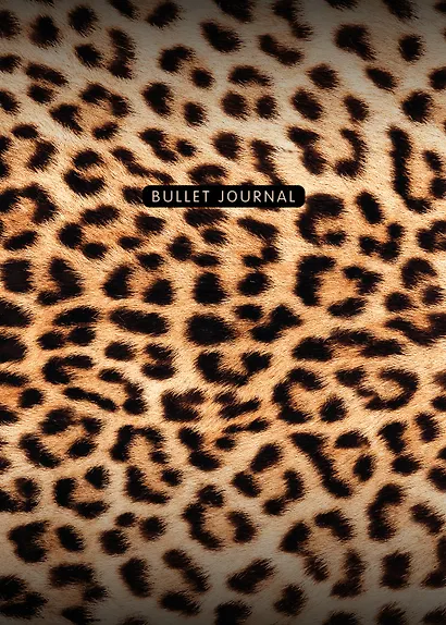 Блокнот в точку: Bullet Journal (леопард, 120 c., пружина) - фото 1