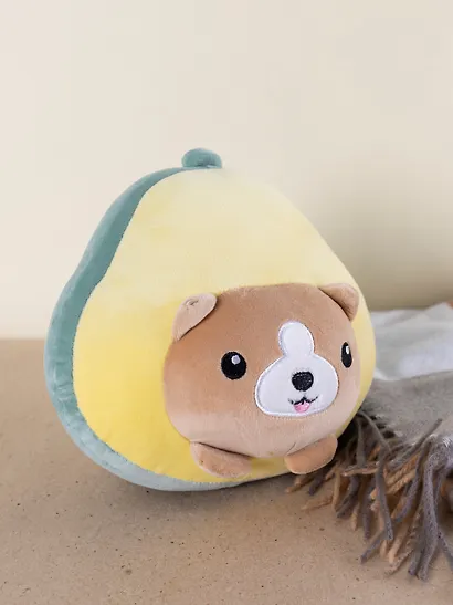Мягкая игрушка Собачка в авокадо (25 см) - фото 8