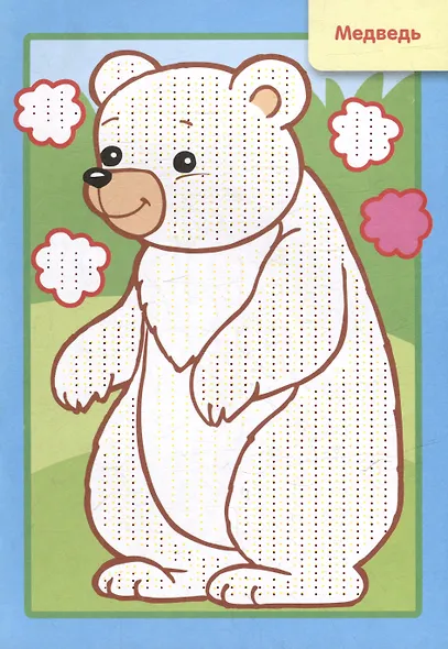 Рисуем водой. Дикие животные - фото 3