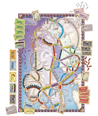 Настольная игра «Ticket to Ride Северные страны», Hobby World - фото 4