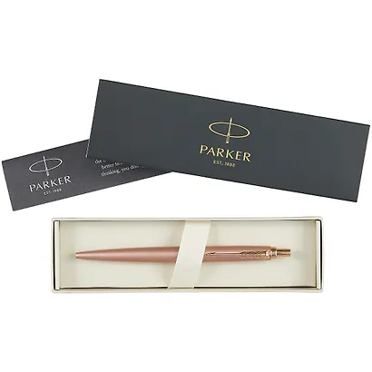 Ручка шариковая Parker, Jotter XL Monochrome 2020 Pink Gold, подарочная синяя 1 мм - фото 2