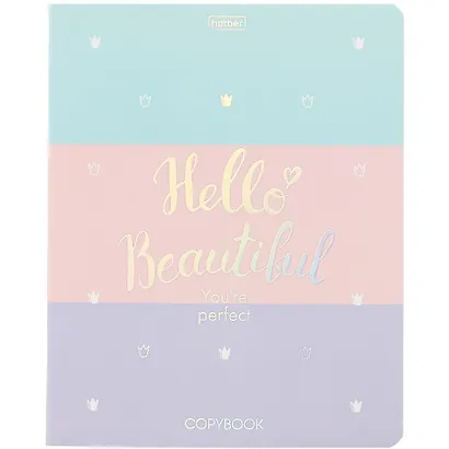 Тетрадь в клетку Hatber, "Для девочек", 48 листов, в ассортименте - фото 1