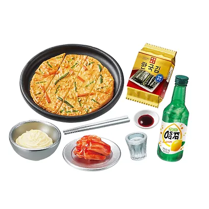 Набор миниатюр Re-ment Корейский киоск Korean Stall, в ассортименте (69615) - фото 2